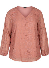 Blouse, Old Rose