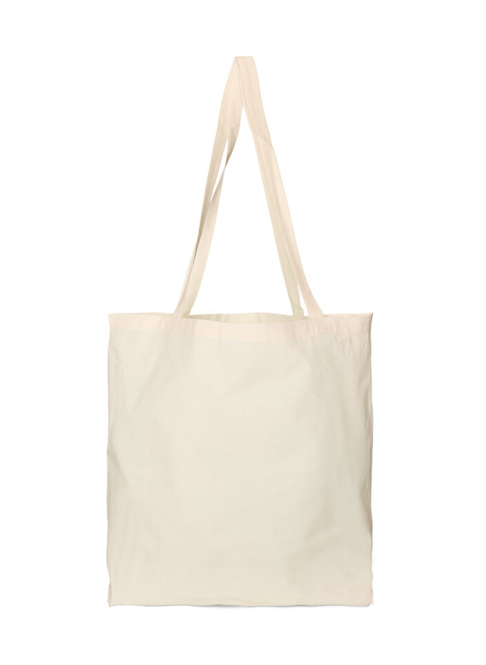Tote bag met print, Oranje, Packshot image number 1