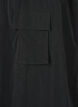 Midirok met split en cargozak, Black, Packshot image number 4