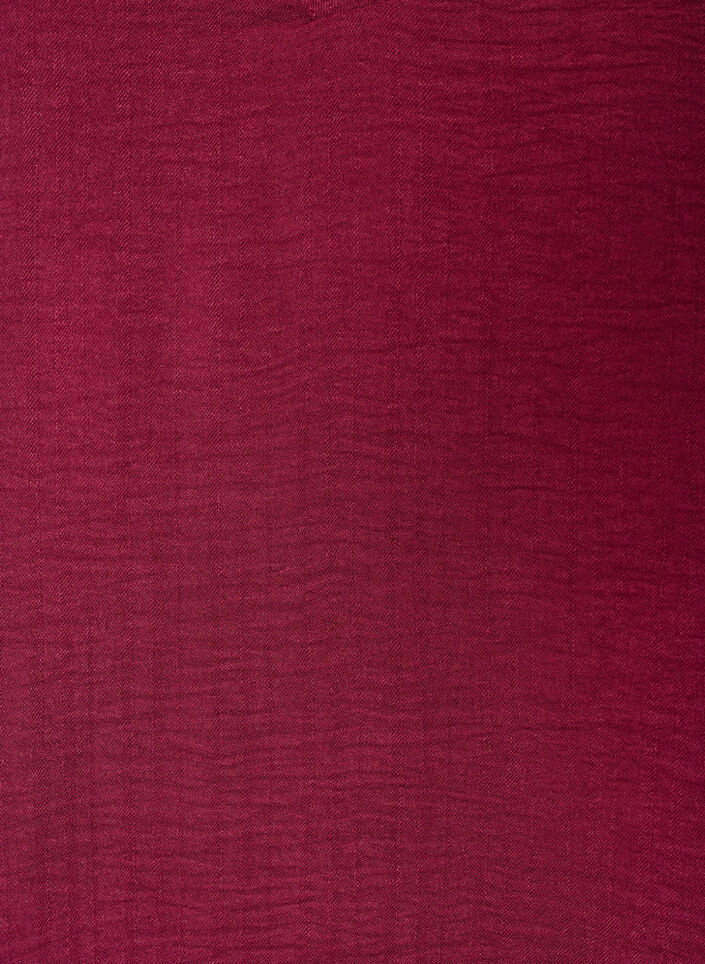 Luchtige blouse met korte mouwen, Rood, Packshot image number 2