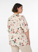 Shirtblouse met 1/2 mouwen, Rood, Model image number 2