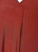 Jurk met V-hals van viscose, Rood, Packshot image number 2