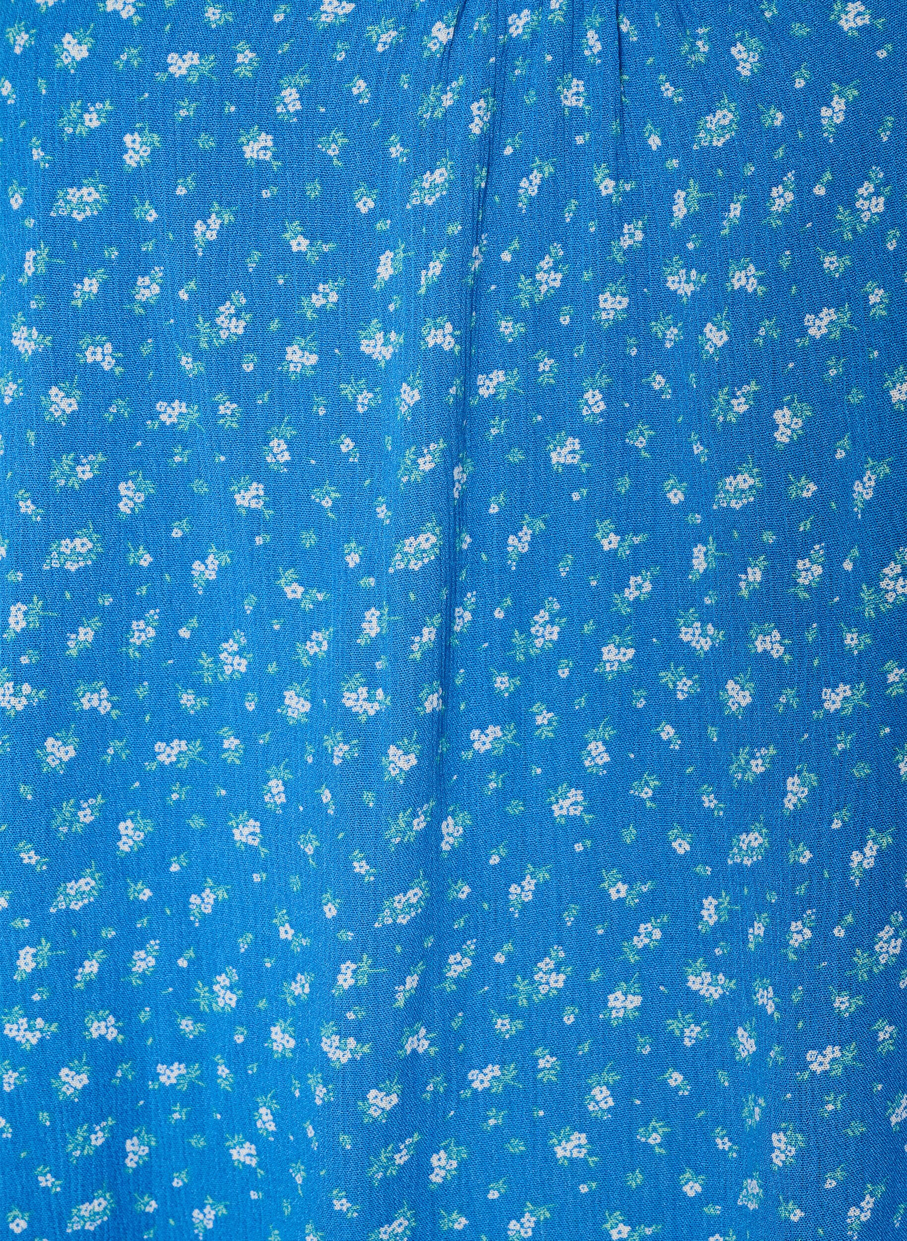 ZizziStrap top in viscose, Blauw, Packshot image number 2
