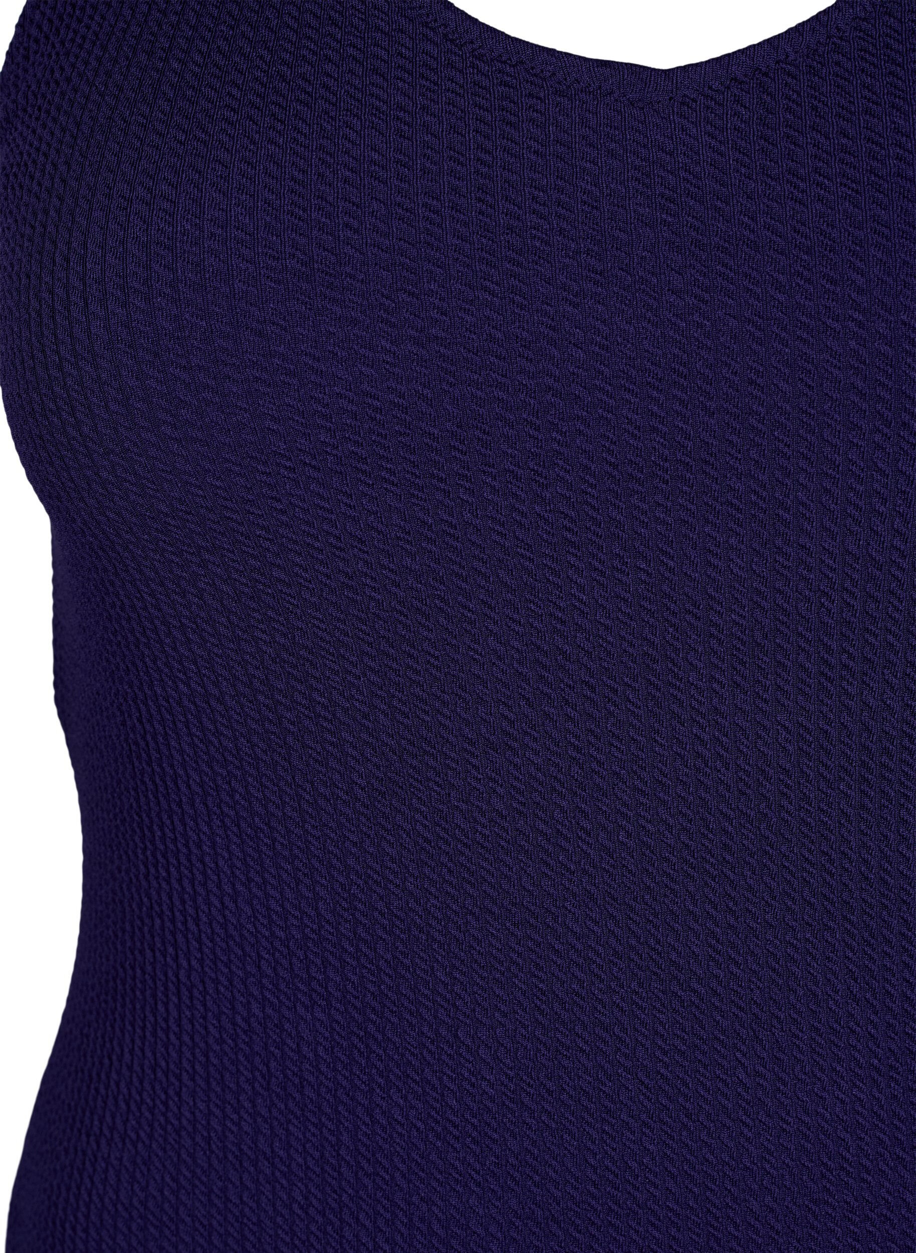 Zizzi Badpak met kruisdetail op de rug, Astral Aura, Packshot image number 2