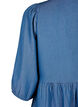 Denim jurk van TENCEL™ Lyocell met 3/4 mouwen, Blue Denim, Packshot image number 3
