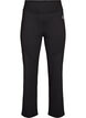 Bootcut trainingstights met hoge taille, Zwart, Packshot image number 0