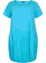 Katoenen jurk met korte mouwen, Blue Atoll