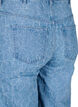 Gemma jeans met een hoge taille en bloemenpatroon, Blauw, Packshot image number 3