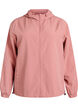 Lichtgewicht jas met een capuchon en ritssluiting, Roze, Packshot image number 0