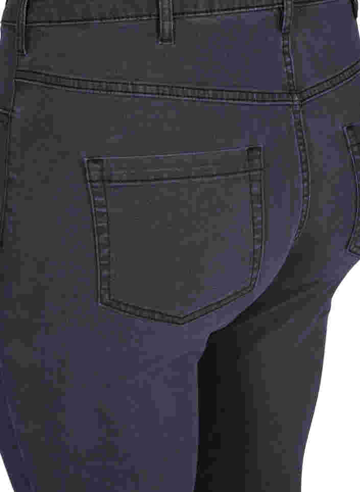 super slim fit Amy jeans met hoge taille, Grey Denim, Packshot image number 3
