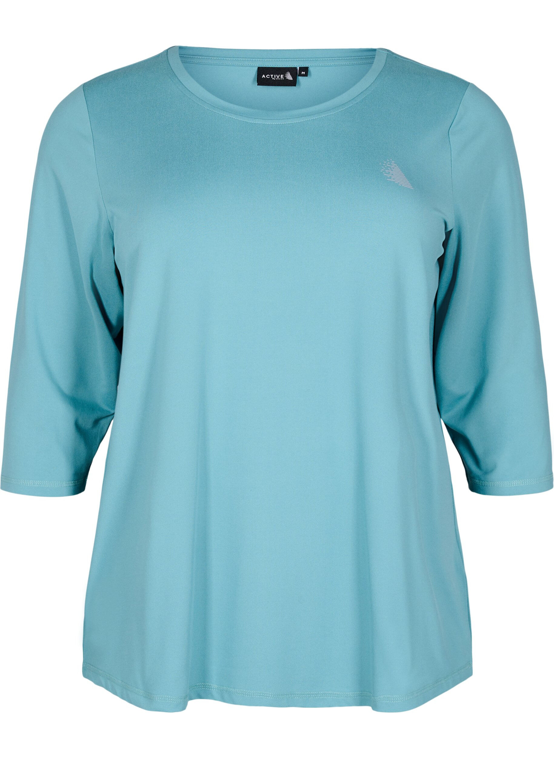 ZizziSporttop met 3/4 mouwen, Blauw, Packshot image number 0