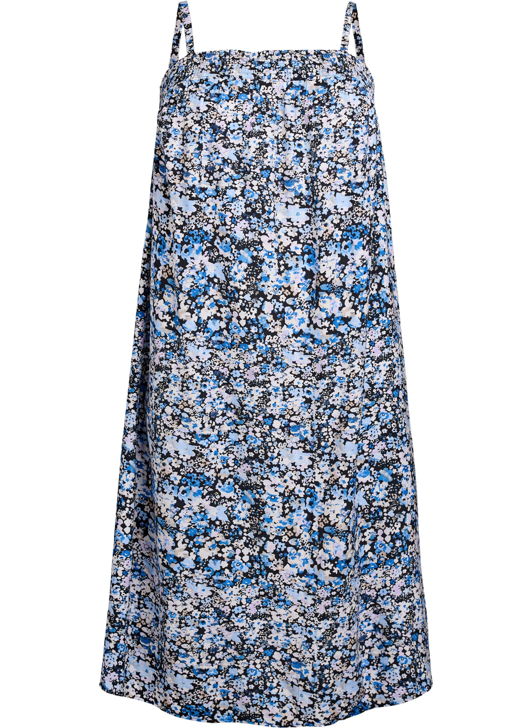 Midi slip jurk van viscose