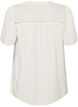 Blouse in viscose met broderie anglaise, Beige, Packshot image number 1