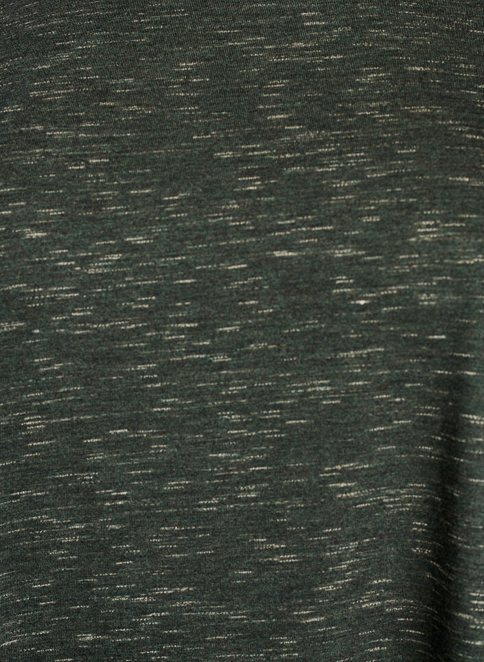 Losse workout T-shirt met korte mouwen, Groen, Packshot