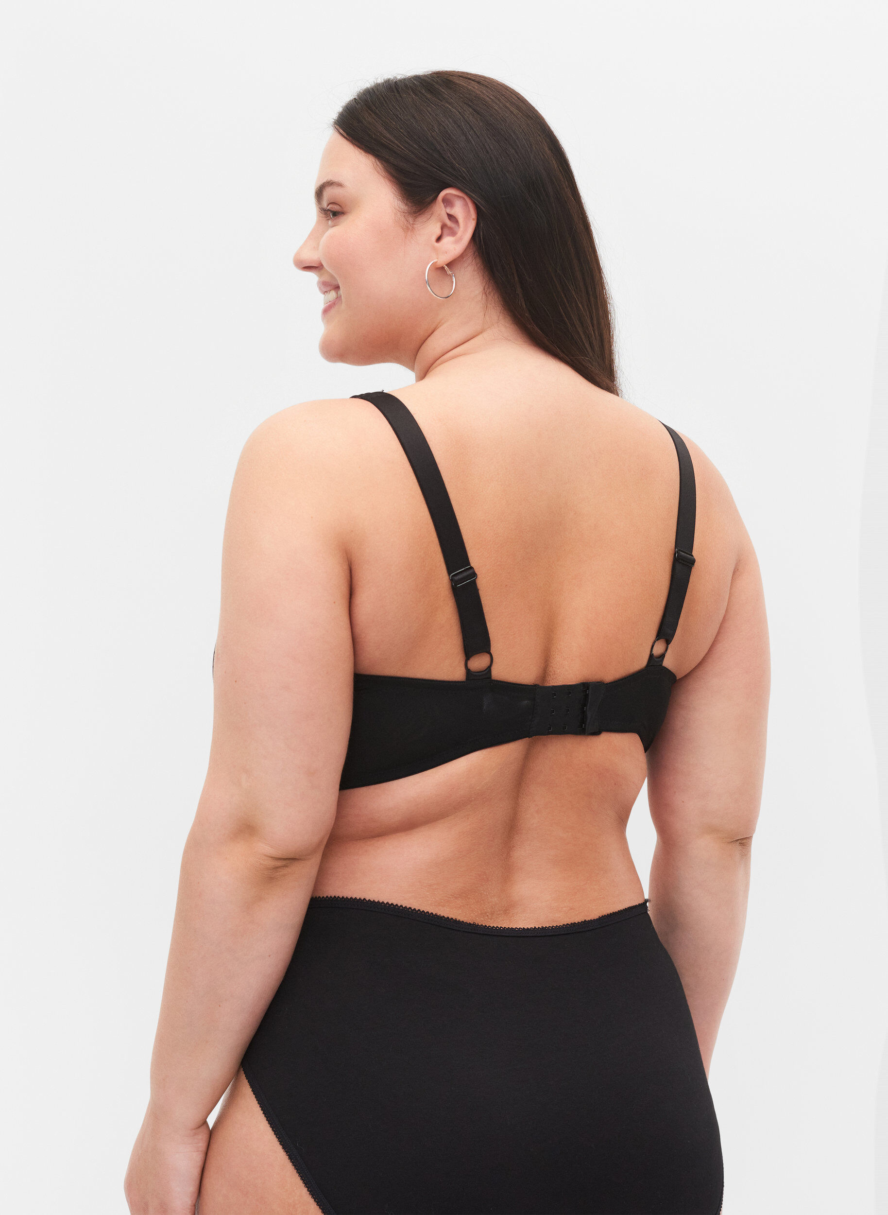 Zizzi Beha met uitneembare vulling, Black, Model image number 1