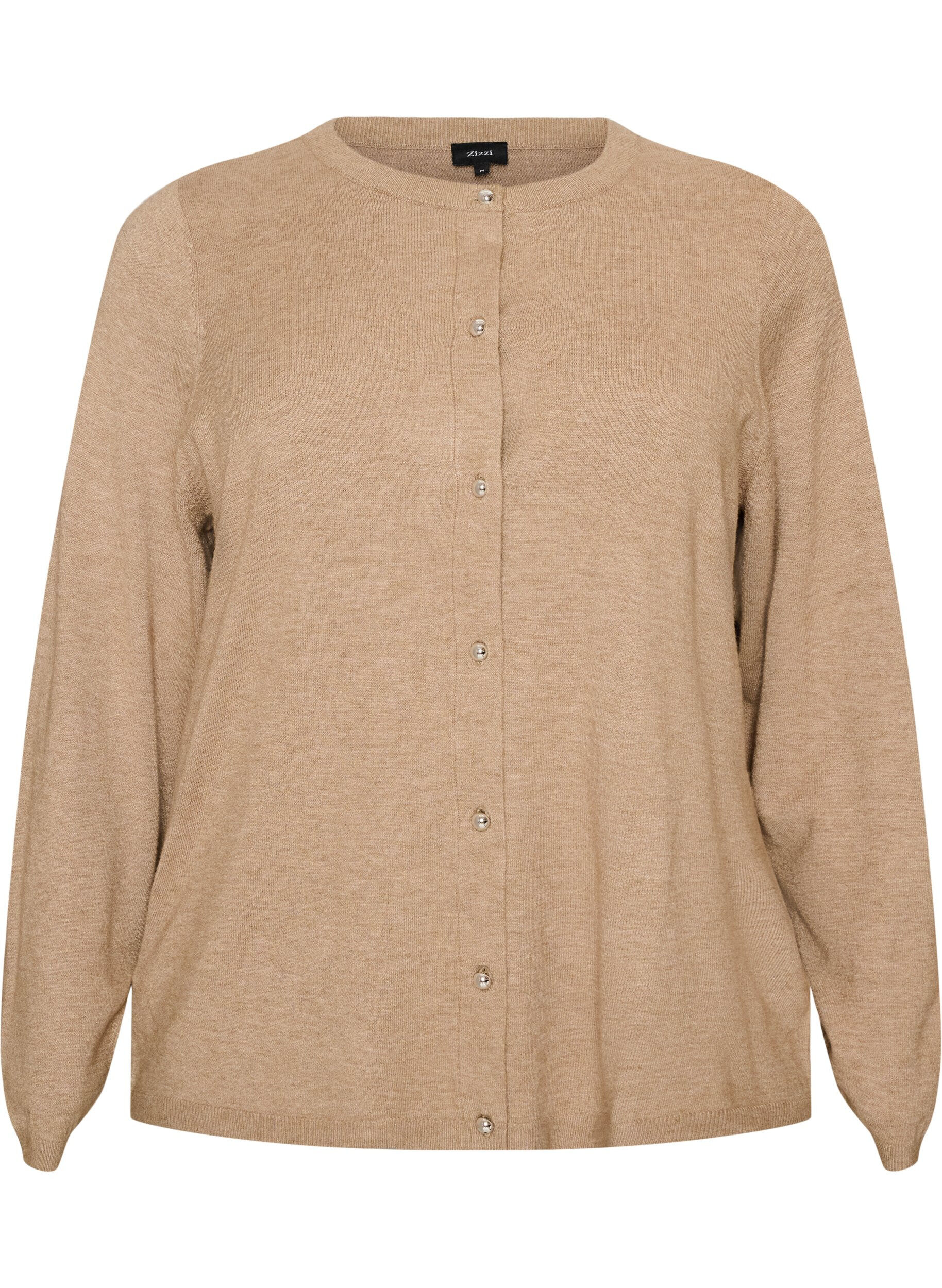 Cardigan met ronde knopen