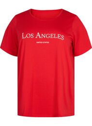 FLASH - T-shirt met motief, High Risk Red