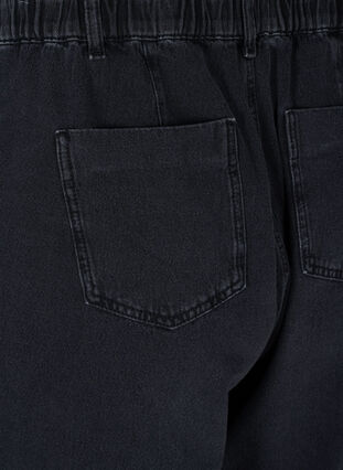 Slouchy fit Saga jeans met hoge taille, Grey Denim, Packshot image number 3
