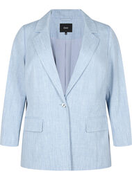 Gemêleerde blazer met knoopsluiting, Infinity 