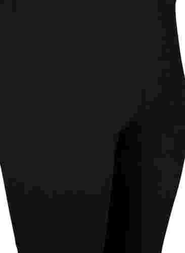 FLASH - 2-pack 3/4 leggings, Black/Black, Packshot image number 2