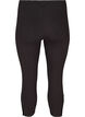 Een 3/4 legging met knopen, Zwart, Packshot image number 1