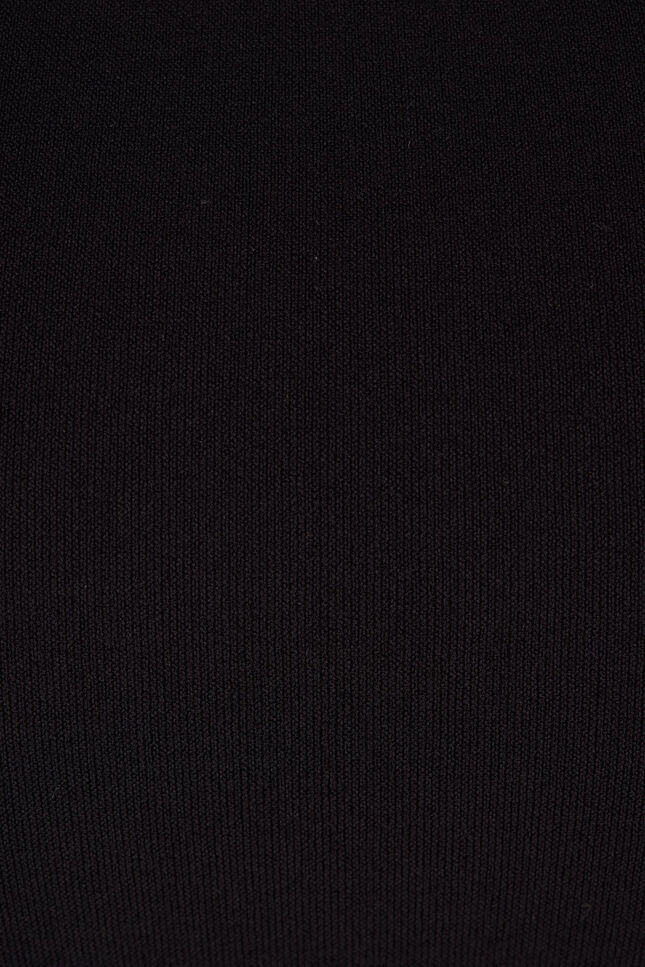 Naadloze top, Black, Packshot image number 2