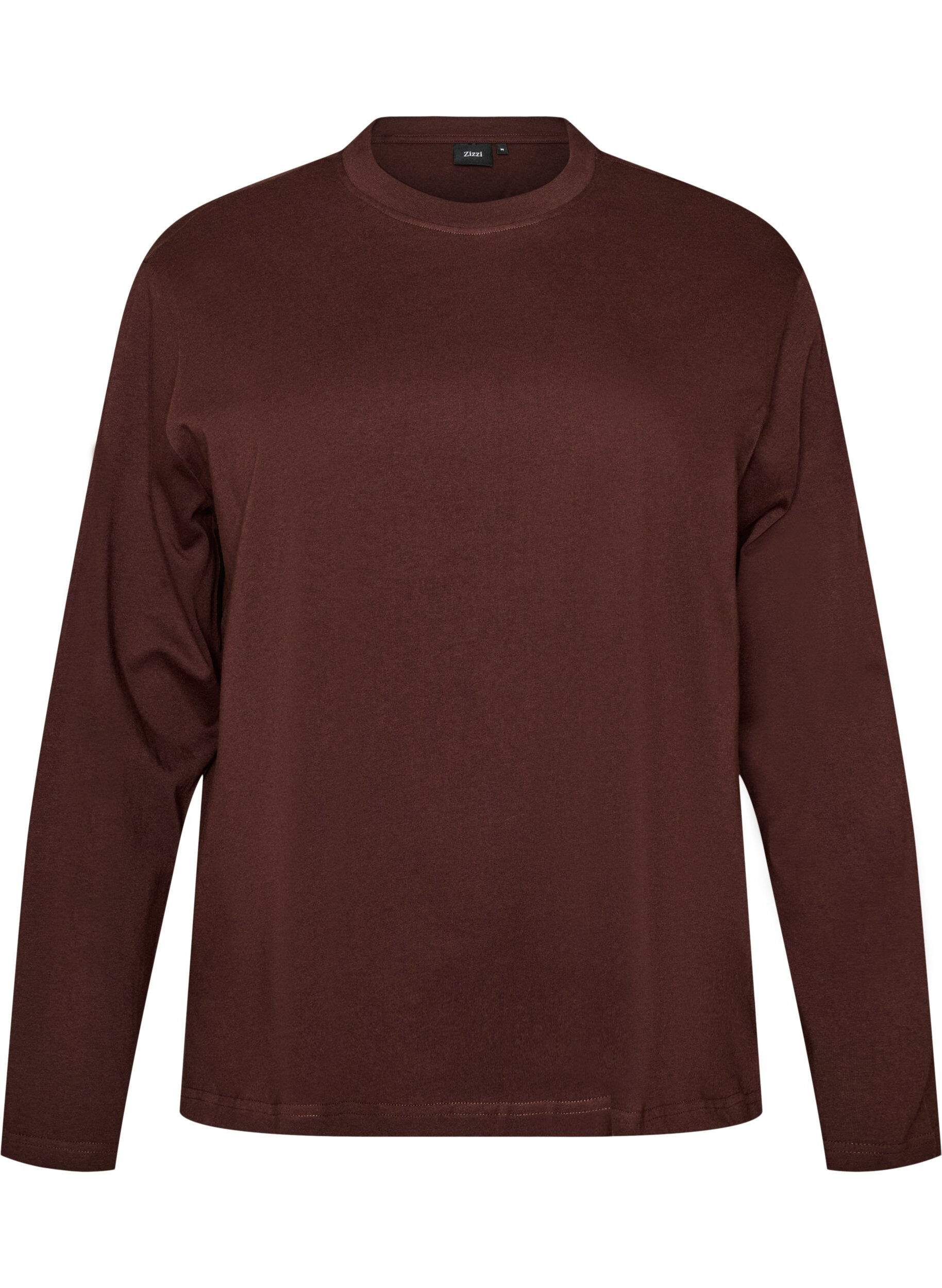 Basic T-shirt met lange mouwen