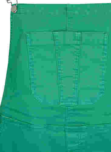 Gekleurde denim overalls, Holly Green, Packshot image number 2