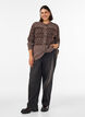 Vest met jacquardpatroon, Bruin, Model image number 1