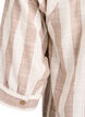 Katoenen tuniek met V-hals, Beige, Packshot image number 3