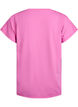 Losvallend sport T-shirt met V-hals, Roze, Packshot image number 1