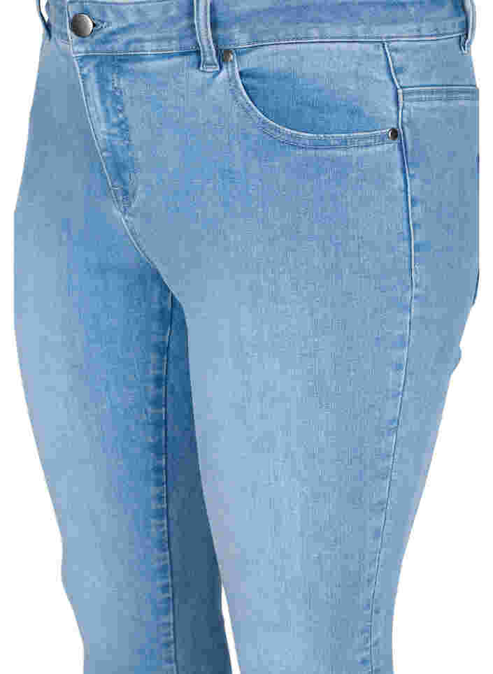 Extra slim Sanna-jeans met borduursel, Light blue, Packshot image number 2