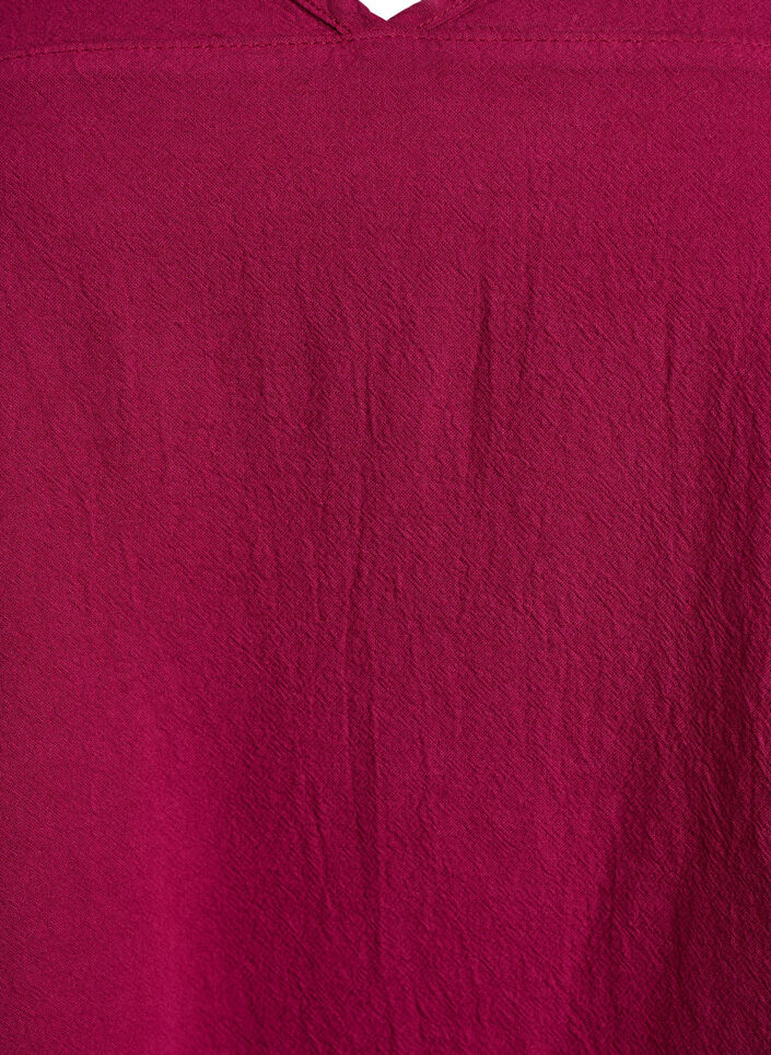 Katoenen jurk met korte mouwen, Rood, Packshot image number 2