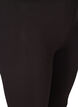 Basic 3/4 legging met ruche detail, Black, Packshot image number 2