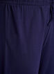 Katoenen pyjamabroek met hoge taille, Blauw, Packshot image number 2