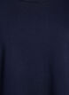 Fijngebreide blouse met korte mouwen, Blauw, Packshot image number 2