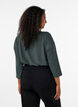 Jersey blouse met 3/4 mouwen, Groen, Model image number 2