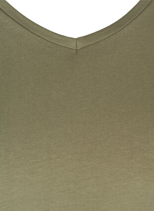 Basic T-shirt, Deep Lichen Green, Packshot image number 2