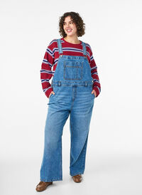 Dames denim overalls grote maat rechte broek donkerblauwe jeans dames werkkleding meer maten 46 48 50 kopen vanaf een prijs van 37 Dames denim overalls grote maat rechte broek donkerblauwe jeans dames werkkleding meer maten 46 48 50 kopen vanaf een prijs van 37