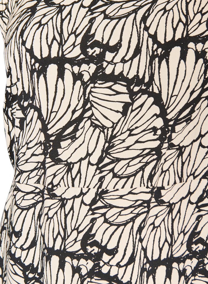 Zomerjurk met brede bandjes, Zwart, Packshot image number 2