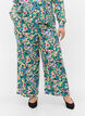 Losse viscose broek met print, Multi AOP, Model image number 2