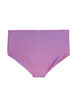 High waist bikinibroekje met een gestreepte structuur, Roze, Packshot image number 1