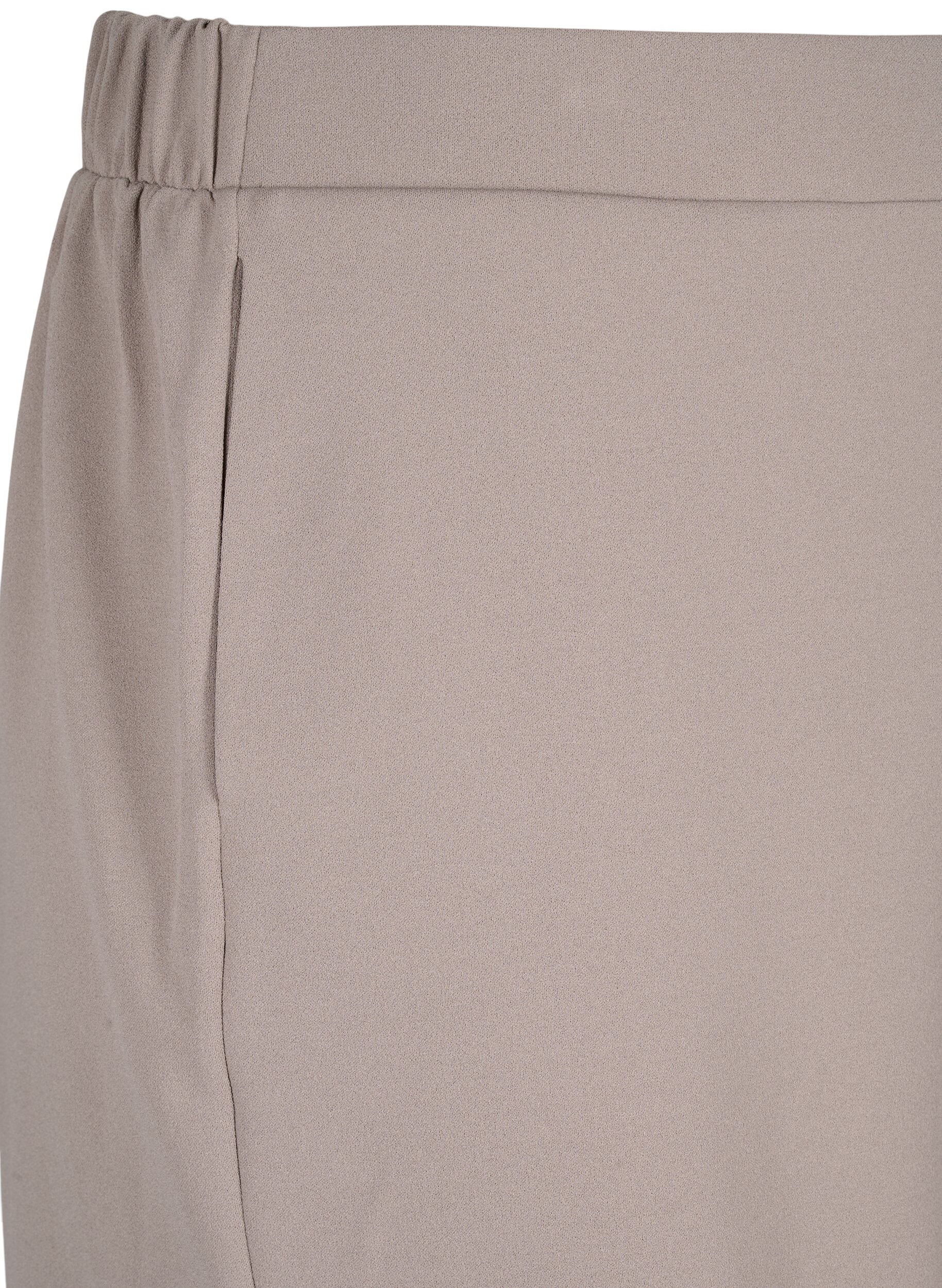 Zizzi FLASH - Korte broek met losse pasvorm en zakken, Beige, Packshot image number 2