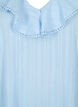 Blouse met 3/4 mouwen en kant, Chambray Blue, Packshot image number 2