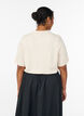 Midirok met elastische tailleband, Zwart, Model image number 2