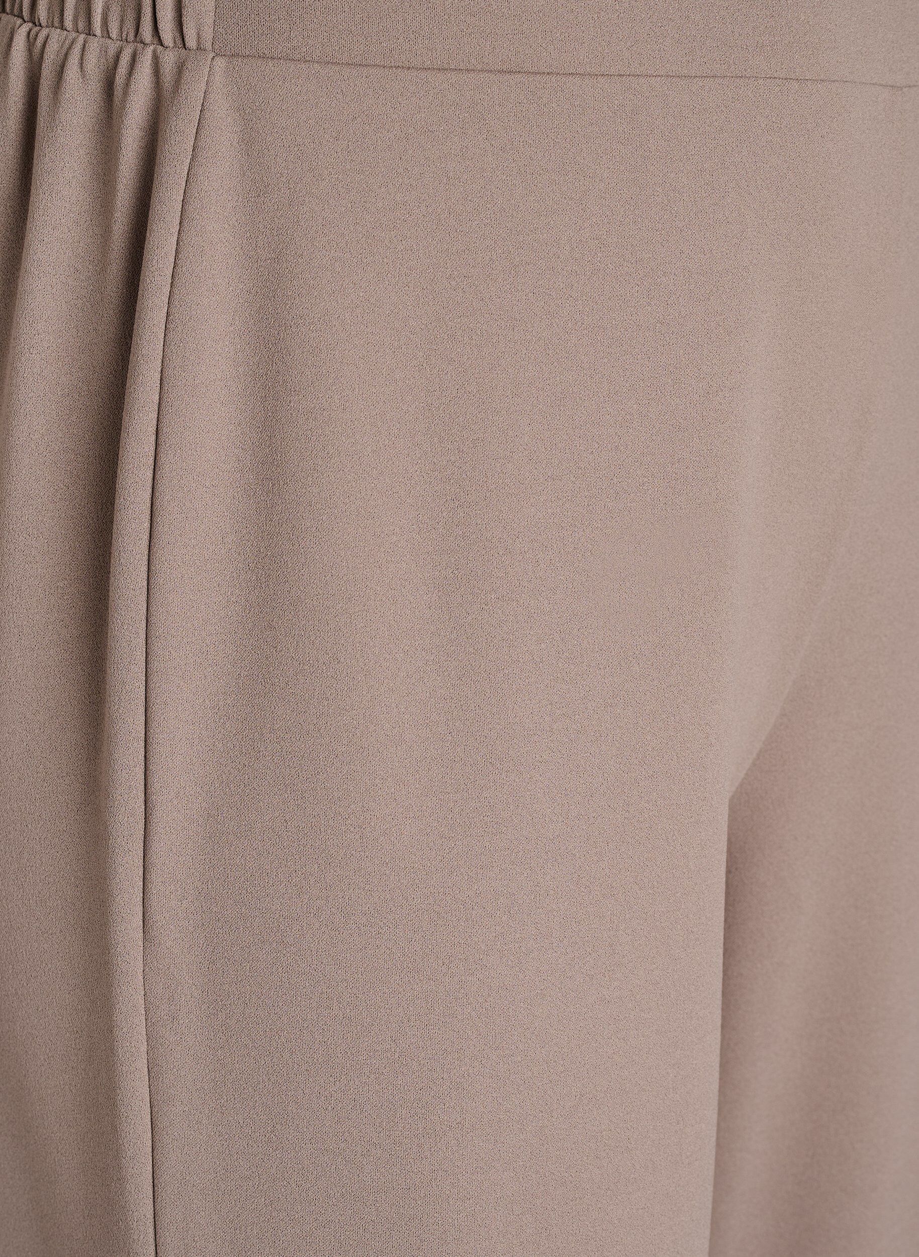 ZizziBroek met wijde pijpen, Beige, Packshot image number 2