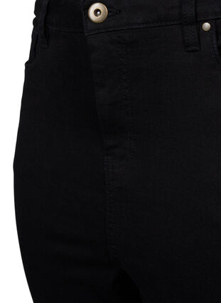 Extra hoog getailleerde Bea jeans met super slanke pasvorm, Black, Packshot image number 2