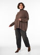 Coltrui met losse pasvorm, Bruin, Model image number 1