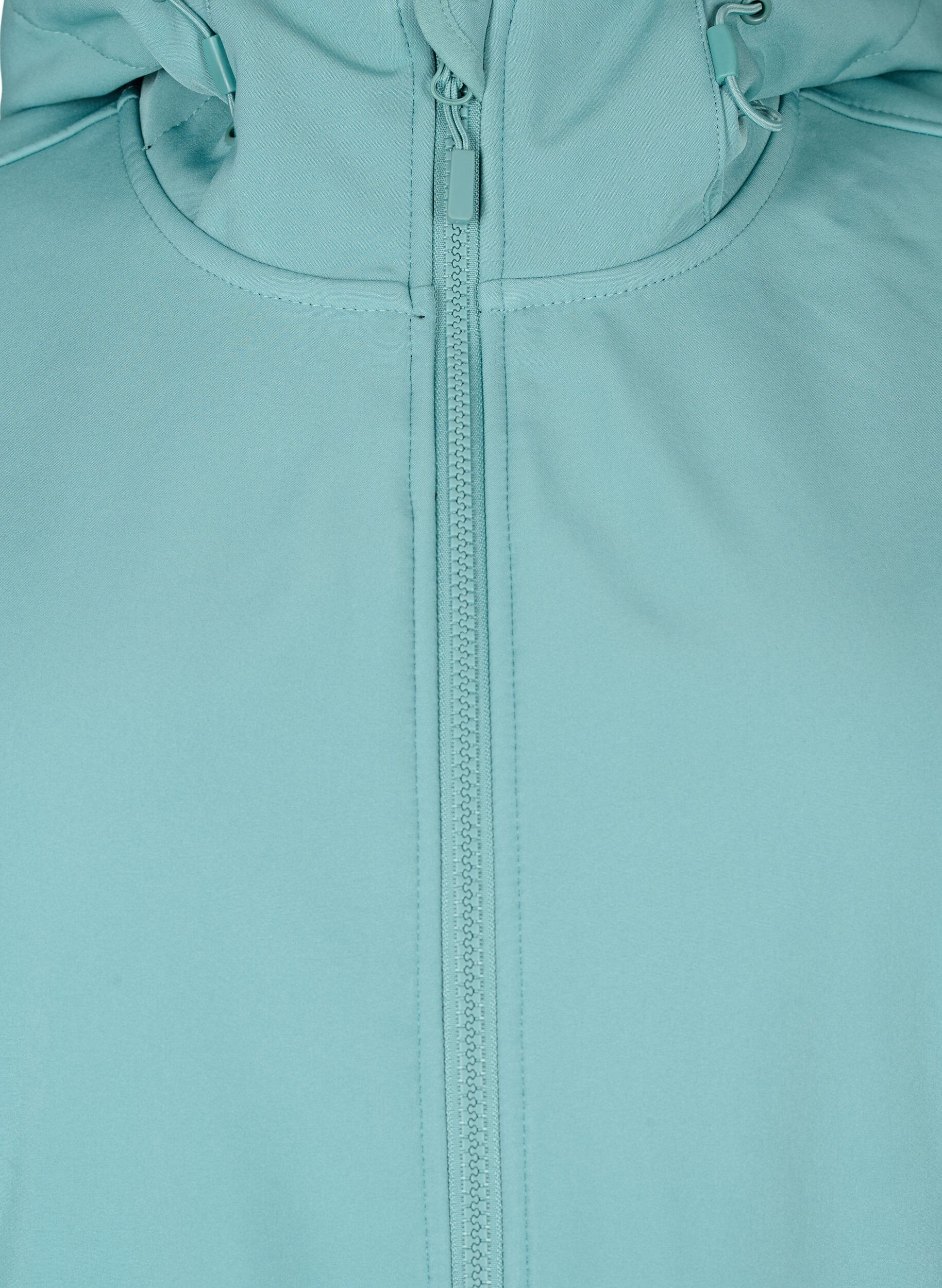 Zizzi Korte softshell jas met zakken, Arctic, Packshot image number 2