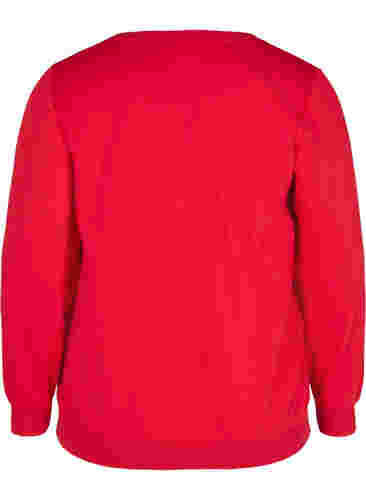 Kerst sweatshirt, Red Oh Deer, Packshot image number 1